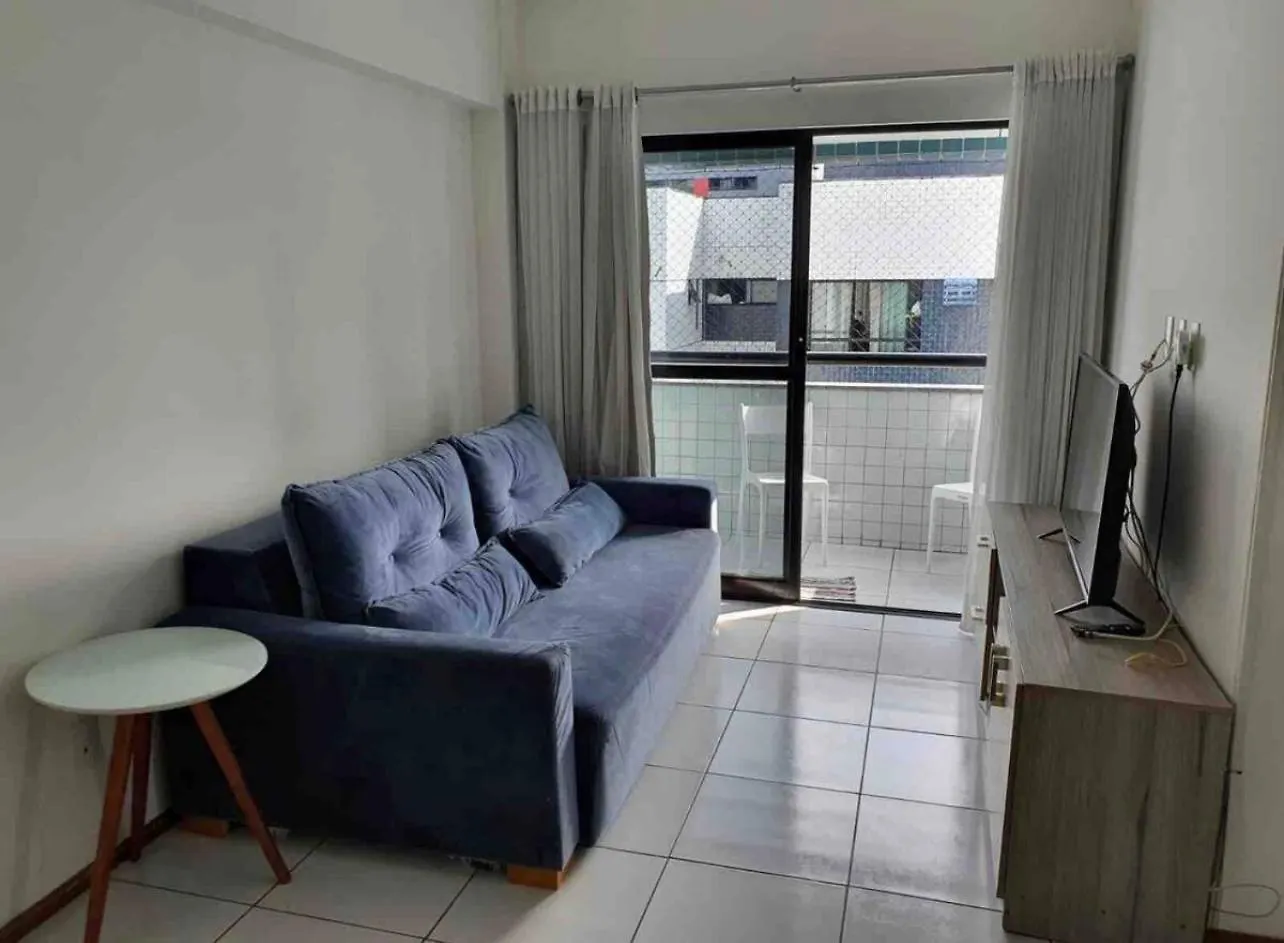 Apt Mobiliado 2 Qt E Vista Para O Mar Recife Apartamento
